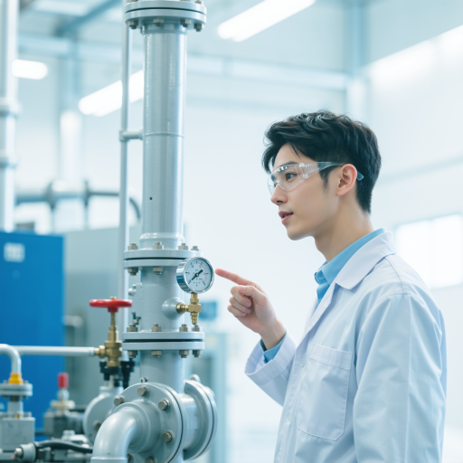 年轻男性工程师头像，穿工作服，白色背景，专业形象